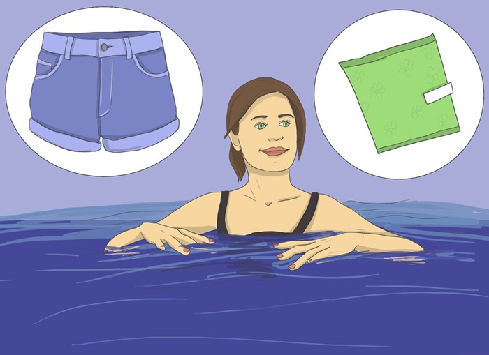 Tôi có thể sử dụng băng vệ sinh thông thường khi đi bơi không?